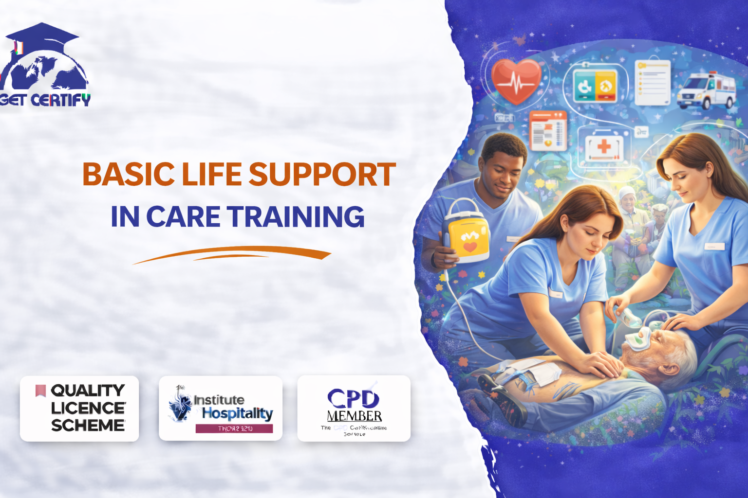 Basic Life Support in Care Training