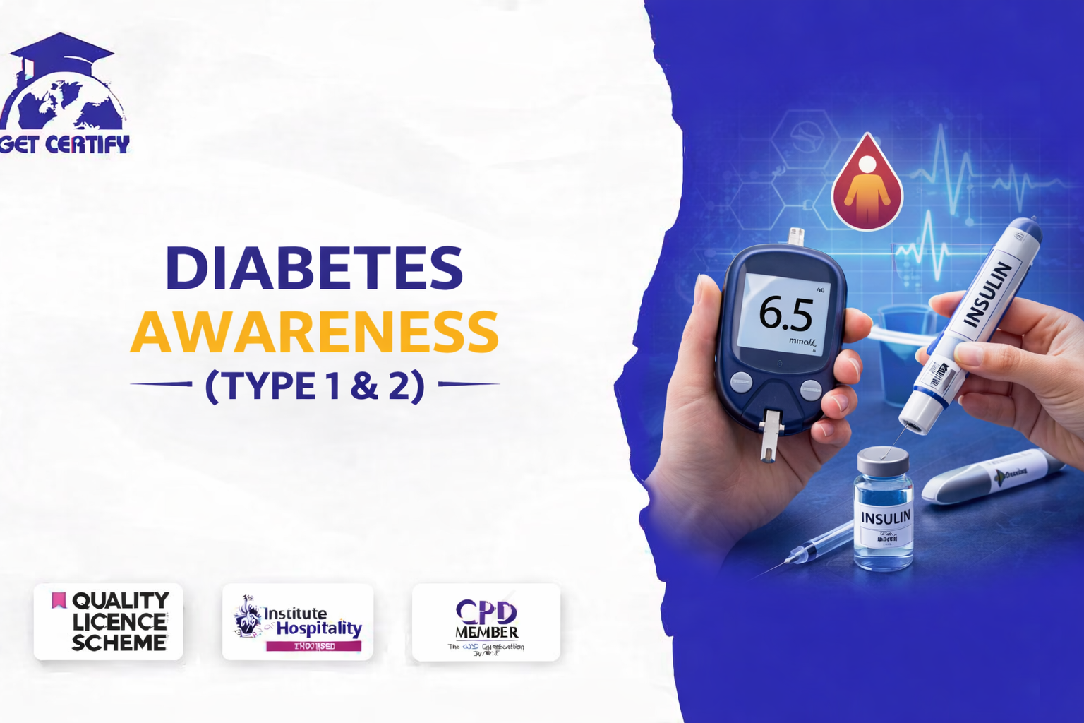 Diabetes Awareness (Type 1 & 2)